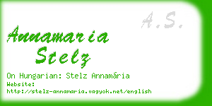 annamaria stelz business card